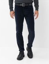 Load image into Gallery viewer, BRAX<BR>
Cadiz Cord Trousers<BR>
Navy, Nougat<BR>