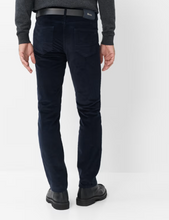 Load image into Gallery viewer, BRAX<BR>
Cadiz Cord Trousers<BR>
Navy, Nougat<BR>
