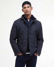 Load image into Gallery viewer, BARBOUR<BR>
Powell Quilted Jacket<BR>
Navy<BR>