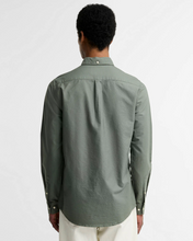 Load image into Gallery viewer, BARBOUR<BR>
Oxtown Tailoured Long Sleeve Shirt<BR>
Sky, Agave<BR>