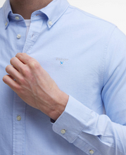 Load image into Gallery viewer, BARBOUR<BR>
Oxtown Tailoured Long Sleeve Shirt<BR>
Sky, Agave<BR>