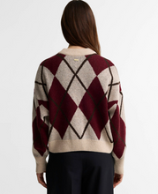 Load image into Gallery viewer, BARBOUR<BR>
Harleigh Wool Blend Cardigan<BR>
Multi<BR>