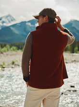 Load image into Gallery viewer, JOULES<BR>
Heritage Fleece Gilet<BR>
Brick<BR>