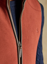 Load image into Gallery viewer, JOULES<BR>
Heritage Fleece Gilet<BR>
Brick<BR>