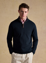 Load image into Gallery viewer, JOULES<BR>
Hillside Quarter Zip Sweater<BR>
Navy<BR>