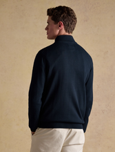 Load image into Gallery viewer, JOULES<BR>
Hillside Quarter Zip Sweater<BR>
Navy<BR>