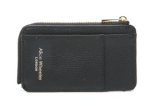 Load image into Gallery viewer, ALICE WHEELER<BR>
Bath Coin/Card Purse<BR>
Black<BR>