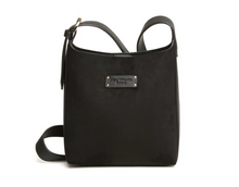 Load image into Gallery viewer, ALICE WHEELER<BR>
Kesington Suede Mini Hobo Bag<BR>
Black<BR>