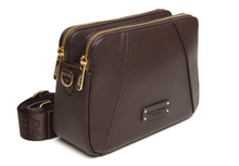 Load image into Gallery viewer, ALICE WHEELER<BR>
Kesington Crossbody Bag<BR>
Chocolate<BR>