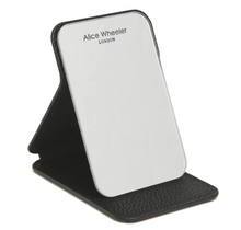 Load image into Gallery viewer, ALICE WHEELER<BR>
Mini Folding Mirror<BR>
Black<BR>