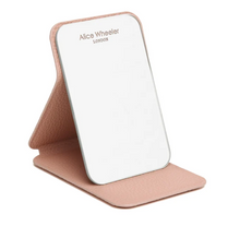 Load image into Gallery viewer, ALICE WHEELER<BR>
Mini Folding Mirror<BR>
Pink<BR>