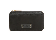 Load image into Gallery viewer, ALICE WHEELER<BR>
Suede Kensington Purse<BR>
Black<BR>