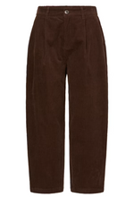 Load image into Gallery viewer, FRANSA<BR>
Calana Cord Trousers<BR>
Brown<BR>