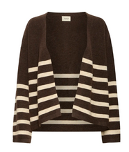 Load image into Gallery viewer, FRANSA<BR>
Suzette Cardi<BR>
Brown/Cream<BR>