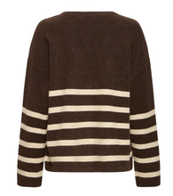 Load image into Gallery viewer, FRANSA<BR>
Suzette Cardi<BR>
Brown/Cream<BR>