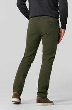Load image into Gallery viewer, MEYER<BR>
Oslo Chicago Men's Cotton Trousers<BR>
Olive<BR>