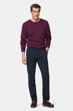 Load image into Gallery viewer, MEYER<BR>
Cosy Twill Trousers<BR>
Navy<BR>