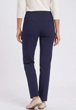 Load image into Gallery viewer, OLSEN<BR>
Punto di Roma Knit Trousers<BR>
Ink<BR>