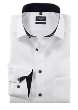 Load image into Gallery viewer, OLYMP<BR>
Luxor Business Shirt<BR>
White<BR>