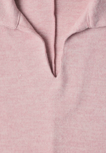 Load image into Gallery viewer, STREET ONE<BR>
Langarm Poloshirt<BR>
Pink<BR>