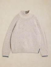 Load image into Gallery viewer, WHITE STUFF<BR>
Talia Knit Jumper<BR>
Light Grey<BR>