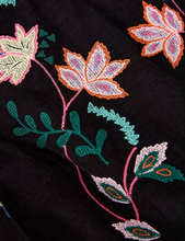 Load image into Gallery viewer, WHITE STUFF<BR>
Wren Embroider Dress<BR>
Black<BR>