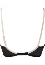 Load image into Gallery viewer, GOSSARD <BR>
Superboost Lace, Wired, Non Padded Plunge Bra <BR>
Black/Ivory Rose <BR>