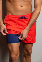 Load image into Gallery viewer, SWOLE PANDA <BR>
HydroMotion Swin Shorts <BR>
Available in Red, Navy & Dragon Print <BR>