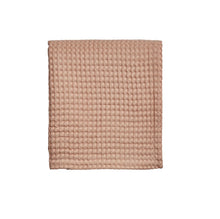 Load image into Gallery viewer, ABIGAIL AHERM <BR>
Tess Waffle Throw <BR>
Dusky Pink <BR>