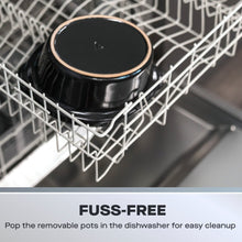 Load image into Gallery viewer, DAEWOO <BR>
Triple Slow Cooker <BR>
3 x 1.5L cookers <BR>