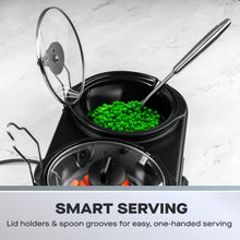 Load image into Gallery viewer, DAEWOO <BR>
Triple Slow Cooker <BR>
3 x 1.5L cookers <BR>