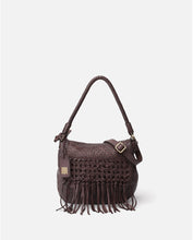 Load image into Gallery viewer, BIBA <BR>
Leather shoulder bag, Varney <BR>
Brown <BR>