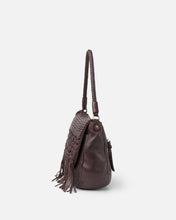 Load image into Gallery viewer, BIBA <BR>
Leather shoulder bag, Varney <BR>
Brown <BR>