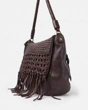 Load image into Gallery viewer, BIBA <BR>
Leather shoulder bag, Varney <BR>
Brown <BR>