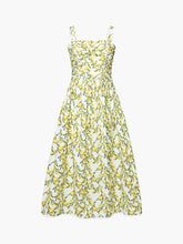 Load image into Gallery viewer, FRENCH CONNECTION <BR>
Barletta Ruched Midi Dress <BR>
Citrus <BR>