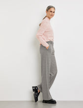 Load image into Gallery viewer, GERRY WEBER <BR>
Prince of Wales check trousers with a wide leg <BR>
Autumnal colours <BR>