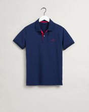 Load image into Gallery viewer, GANT &lt;BR&gt;
Contrast Collar Pique Polo Shirt &lt;BR&gt;

