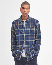 Load image into Gallery viewer, BARBOUR <BR>
Crossfell Tailored Shirt <BR>
Tartan Merlot or Blue options <BR>