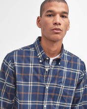 Load image into Gallery viewer, BARBOUR <BR>
Crossfell Tailored Shirt <BR>
Tartan Merlot or Blue options <BR>