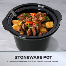 Load image into Gallery viewer, DAEWOO <BR>
1.5L Slow Cooker <BR>
Stainless Steel <BR>