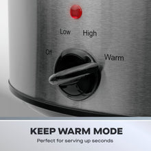 Load image into Gallery viewer, DAEWOO <BR>
3.5L Stainless Steel Slow Cooker <BR>