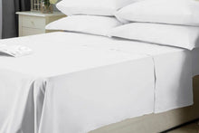 Load image into Gallery viewer, BELLEDORM<BR>
King/SuperKing Size Flat Sheet<BR>
White<BR>