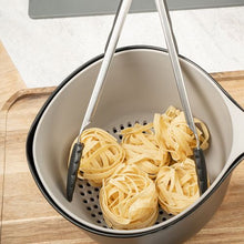 Load image into Gallery viewer, FUSION <BR>
Stainless Steel Tongs with Silicone Tips <BR>