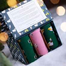 Load image into Gallery viewer, SWOLE PANDA <BR>
Men's 3 pack socks<BR>
Farm theme