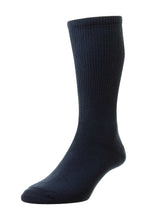 Load image into Gallery viewer, HJ HALL<BR>
Cotton Diabetic Socks<BR>
Navy, Black or Olive <BR>