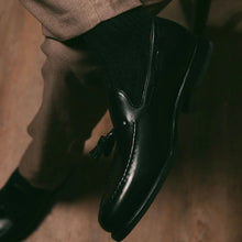 Load image into Gallery viewer, SWOLE PANDA <br>
Mens bamboo sock <br>
Jet Black <br>
UK 7-11