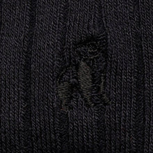 Load image into Gallery viewer, SWOLE PANDA <br>
Mens bamboo sock <br>
Jet Black <br>
UK 7-11