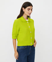 Load image into Gallery viewer, MASAI <BR>
Liva Buttoned Cardigan <BR>
Chartreuse <BR>