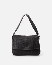 Load image into Gallery viewer, BIBA <BR>
Moab, Leather shoulder bag <BR>
Black <BR>