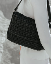 Load image into Gallery viewer, BIBA <BR>
Moab, Leather shoulder bag <BR>
Black <BR>
